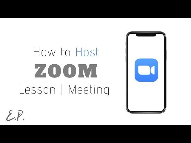 How to Host / Schedule Zoom Video Conference Using Your Phone