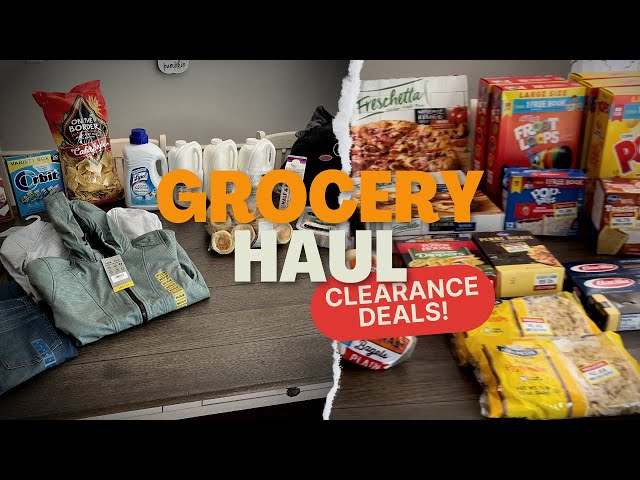 Grocery Shopping Haul | Huge Clearance Haul | Shoo With Me