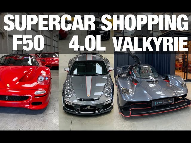 Shopping for Supercars - AM Valkyrie, F50, TDF, GT3 RS 4.0L or Something Unexpected? | TheCarGuys.tv