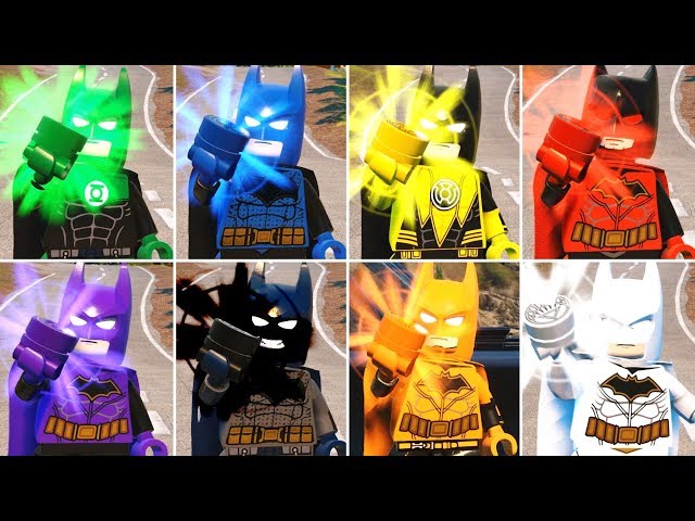 Custom Batman Lantern Corps in LEGO DC Super-Villains