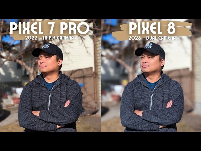 Pixel 7 Pro vs Pixel 8 camera comparison! (Older Pro Model vs Latest Regular Flagship!)