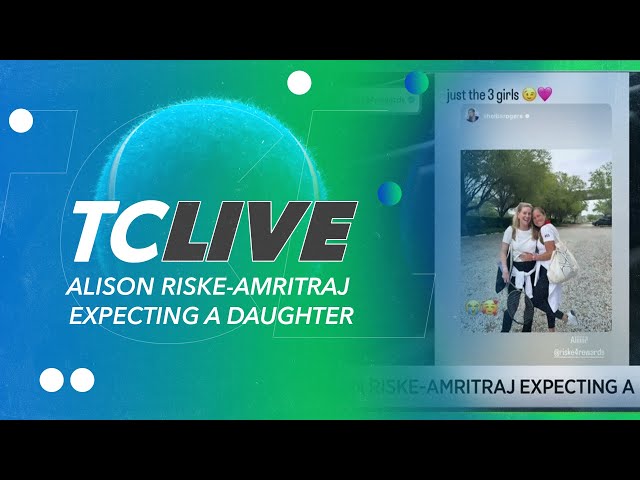 Alison Riske-Amritraj Expecting A Daughter 🥳 | Tennis Channel Live