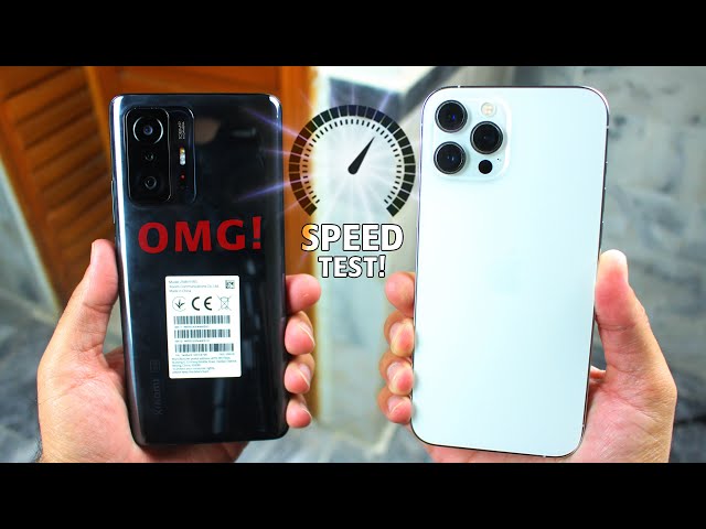 Xiaomi Mi 11T vs iPhone 12 Pro Max - SPEED TEST!