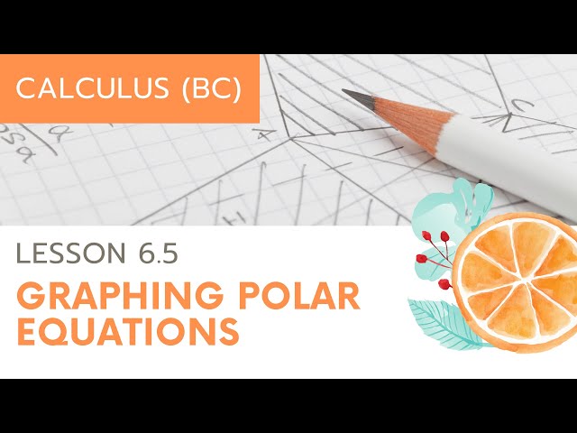 AP Calculus BC: Lesson 6.5: Graphing Polar Equations