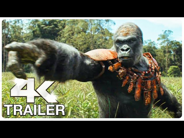 KINGDOM OF THE PLANET OF THE APES : 7 Minute Extended Trailer (4K ULTRA HD) NEW 2024