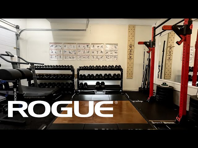 Rogue Equipped Garage Gym Tour  - Kyle in Whistler, British Columbia