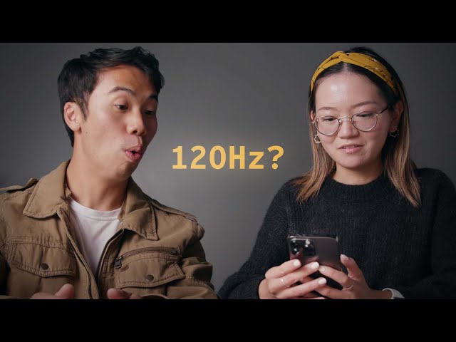 iPhone 13 PRO MOTION: Can People Tell The Difference?? (120Hz vs 60Hz)