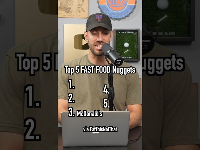 TOP 5 BEST FAST FOOD CHICKEN NUGGETS! Do You Agree? #chicken #food #top5 #fastfood #chickfila