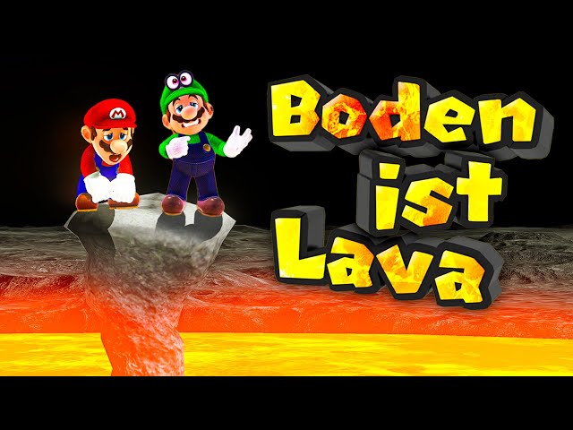 Der Boden ist Lava im Mario Odyssey Multiplayer! (GANZER FILM)
