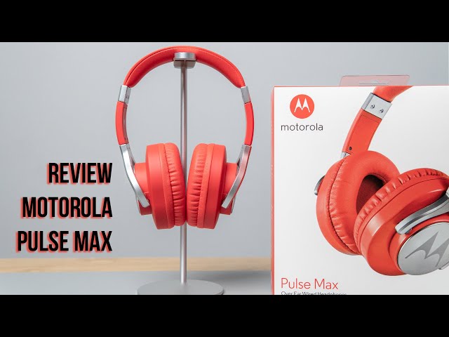 Motorola pulse max: Tai nghe siêu nhẹ, đeo như không đeo