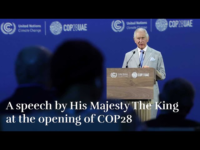 A speech by His Majesty The King at the opening of COP28, Dubai, U.A.E