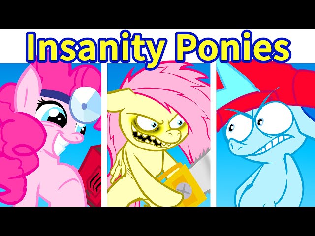 Friday Night Funkin': VS Pinky Pie & Fluttershy [Elements of Insanity Shed Update] - FNF Mod