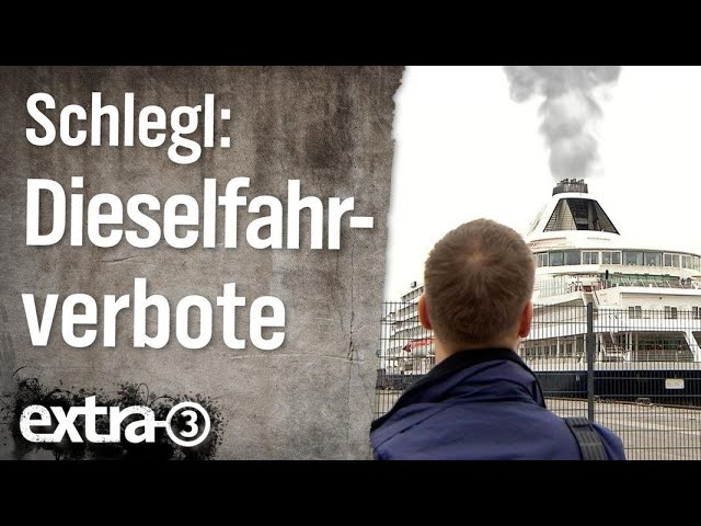 Schlegl in Aktion: Diesel-Fahrverbote in Hamburg | extra 3 | NDR