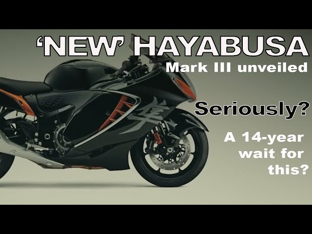 New Hayabusa is not impressive, and Honda is slow in revealing badly needed new models.