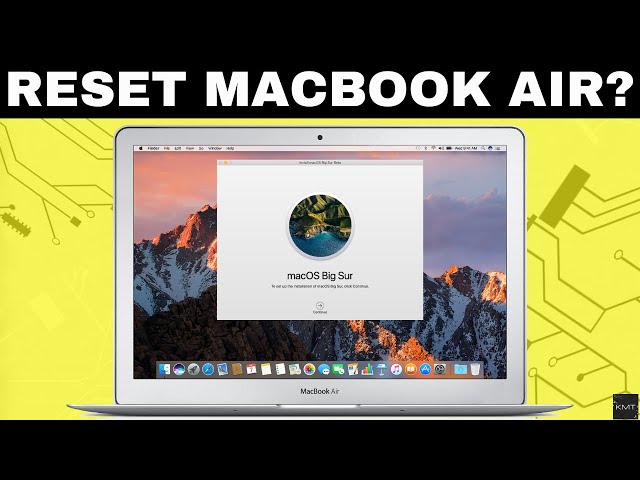 How To Factory Reset MacBook Air? Quick Tutorial!