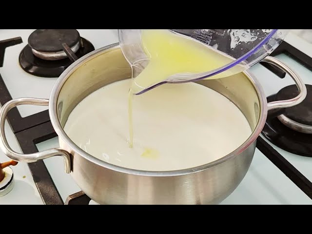 Homemade cheese in 5 minutes for the whole family! Everyone will always ask for more!