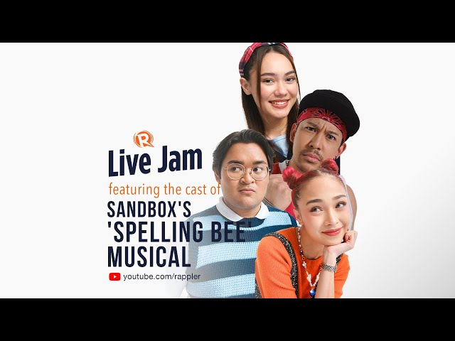 Rappler Live Jam: Cast of Sandbox’s ‘Spelling Bee’ musical
