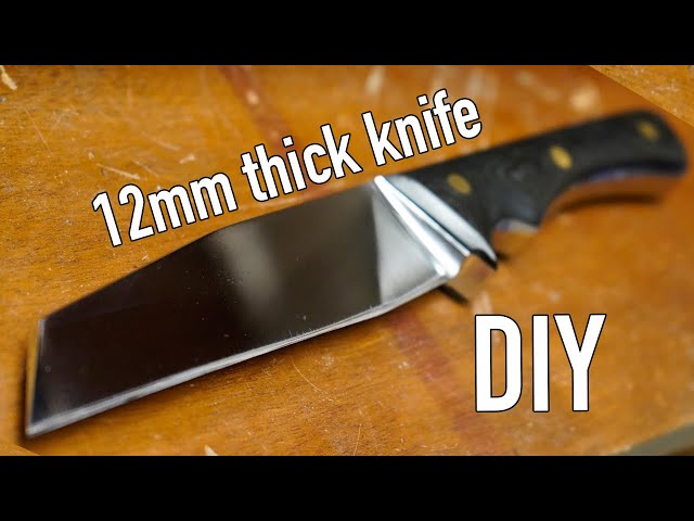 Making a 12mm Fixed Blade Knife (continued)