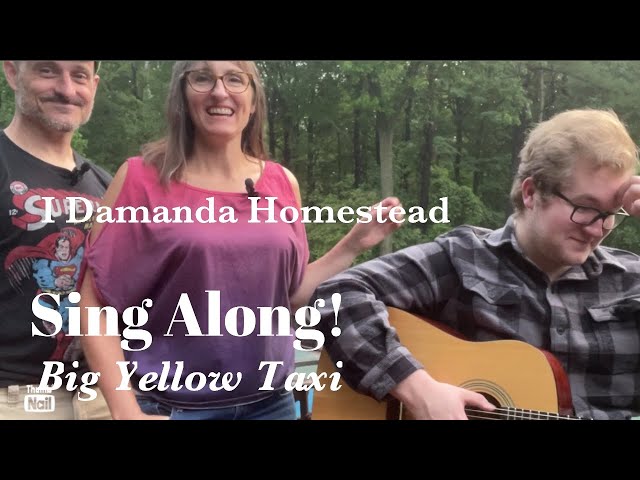 I Damanda Family Sings Big Yellow Taxi!
