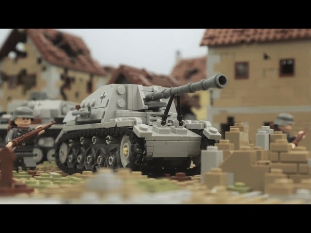 Lego Battle for Caen - WW2 stopmotion