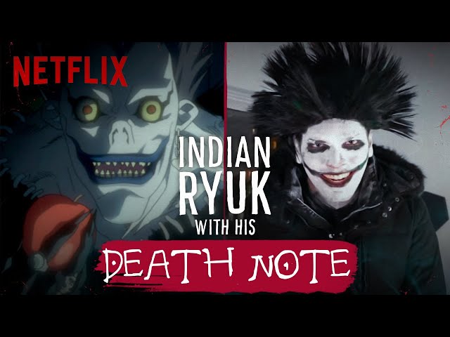 We Found Ryuk from Death Note in Real Life! Ft. @Mythpat & Lali | Netflix India