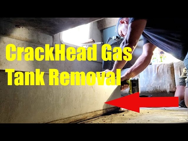 Gas Tank Removal Part 1, Boat Update, Bayliner Ciera 2450 Project Boat Part 11