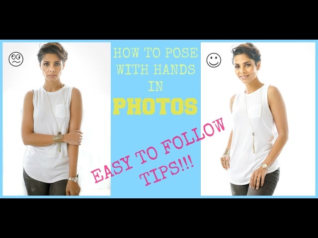 HOW TO POSE HANDS IN PHOTOS- Easy Tips/ LOOK BETTER IN PICTURES