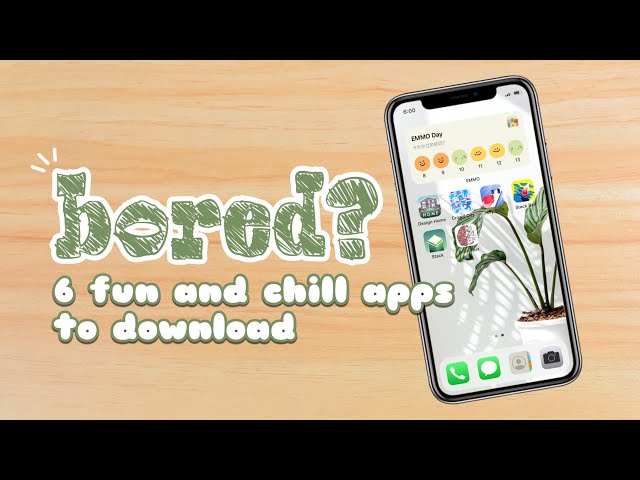 6 fun and chill apps to download when you’re bored | ios and android ☁️