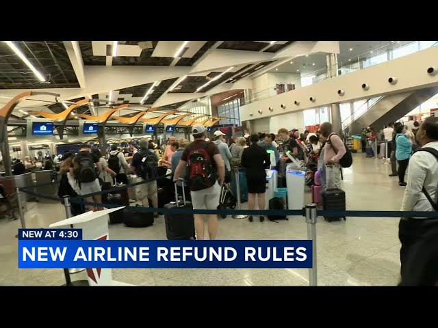 New federal rules on airline refunds require cash instead of vouchers