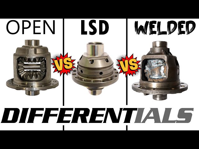 OPEN diff vs LSD vs WELDED diff - VISUALLY + In depth EXPLAINED - Version 2