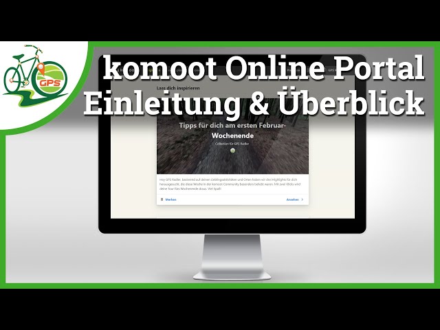 komoot Online Portal 💻 Einleitung & Überblick 🏁