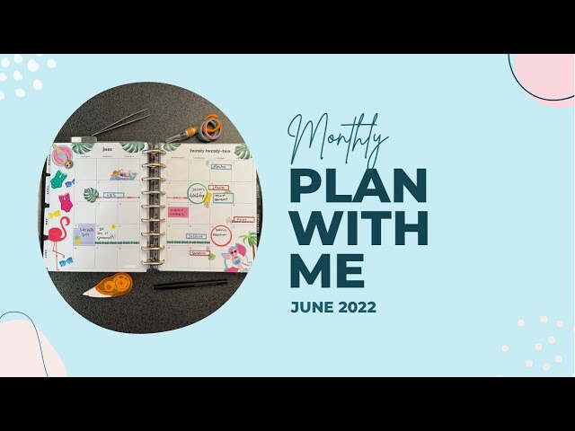 Classic Happy Planner | Plan With Me | June 2022