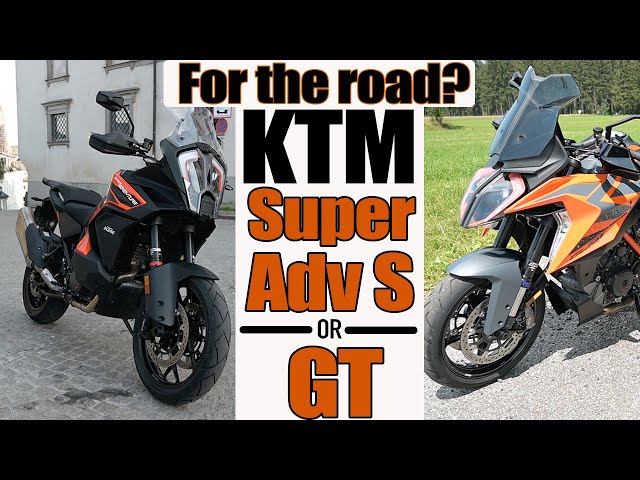 KTM 1290 Super Adventure S or Super Duke GT for sport-touring on the road? There’s a clear winner...
