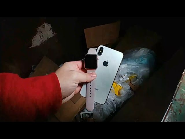Finding iPhone X Dumpster Diving At Verizon Phone Store | OmarGoshTV