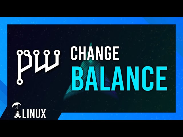 Fix/Change Audio Balance for Pipewire | Linux VMs, Arch/Manjaro/EndeavourOS, etc