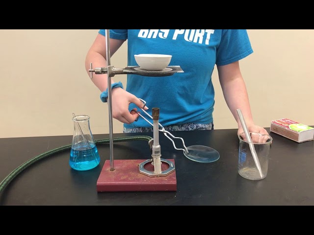 Chem Lab: Evaporating Dish, Watch Glass, Wire gauze and Iron Ring
