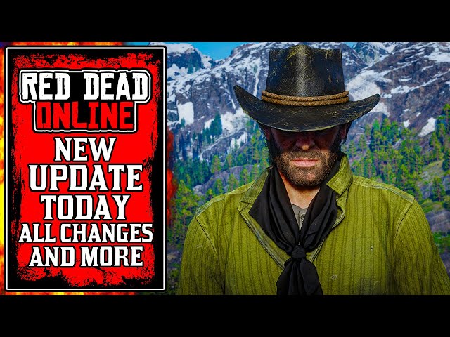 Today's NEW Red Dead Online UPDATE (RDR2)