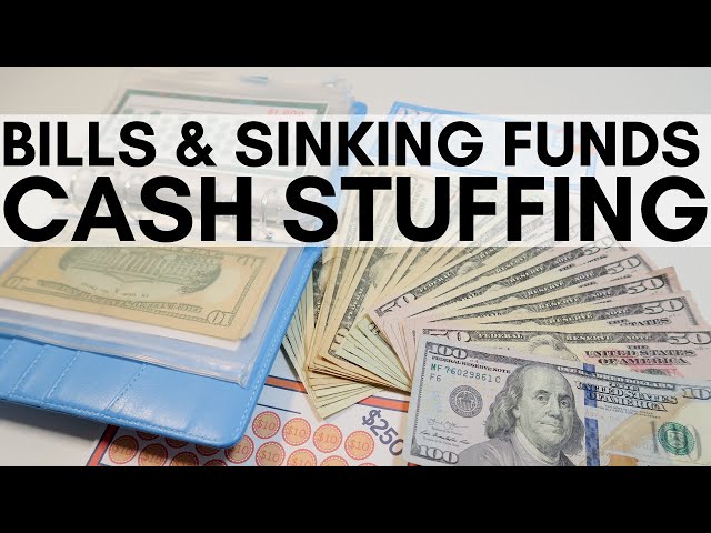 DECEMBER CASH STUFFING | BILLS AND SINKING FUNDS | JORDAN BUDGETS | CASH BUDGETING