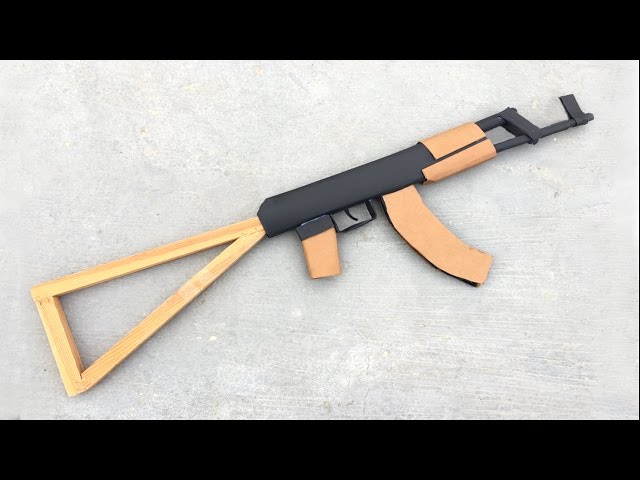 How to Make an AK-47 of Paper