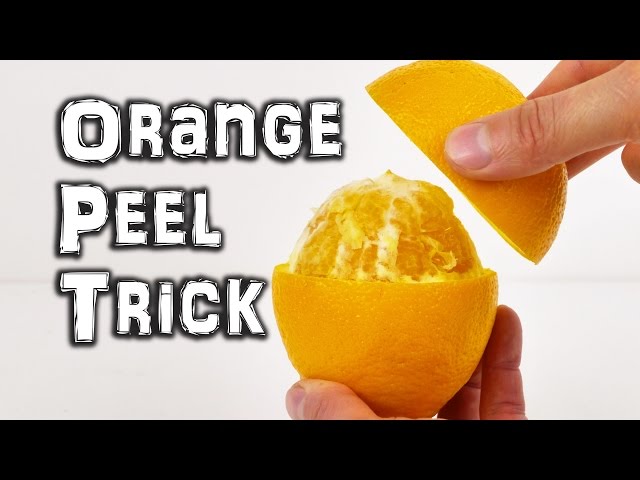 Orange peeling Trick