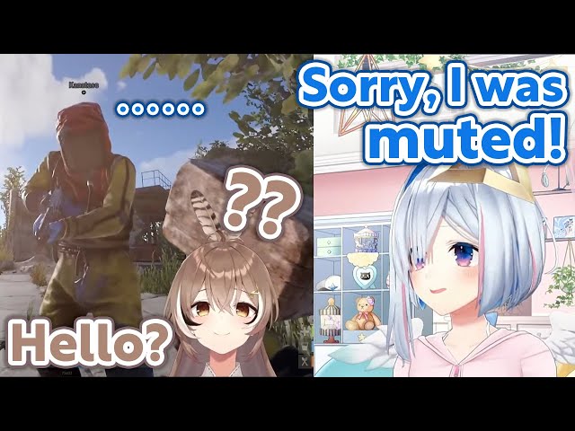 Kanata explained that she was muted when she met Mumei【RUST/Hololive Clip/EngSub】