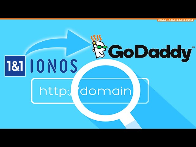 1 & 1 IONOS to GoDaddy Domain Transfer | Domain transfer between two hosting providers