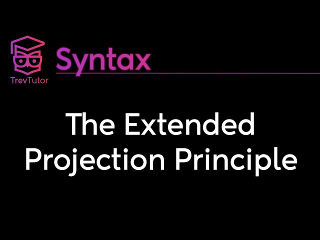 [Syntax] Expletives and Extended Projection Principle (EPP)