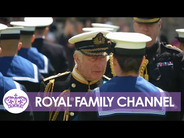 King Charles Honours Royal Navy that Served in Queen's Funeral Procession