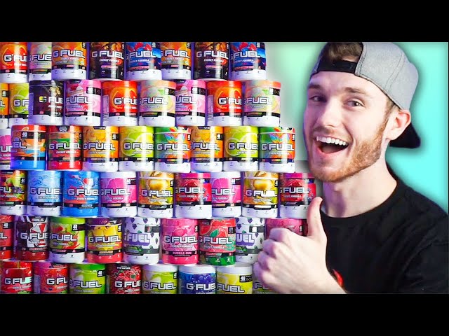 Ranking Every Flavor of GFUEL!