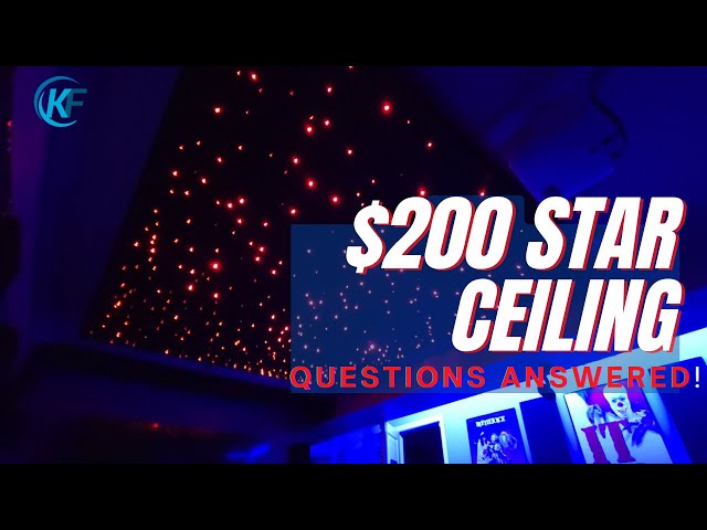 Answering ALL your Questions about my $200 Star Ceiling | Is it still working??