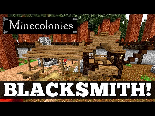 Minecolonies Blacksmith - Automate Tools/Weapons! #18