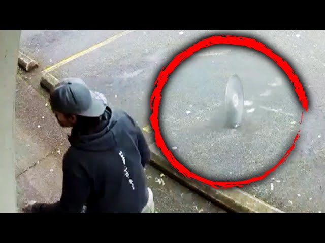 Lucky Man Narrowly Escapes Death by Runaway Saw Blade