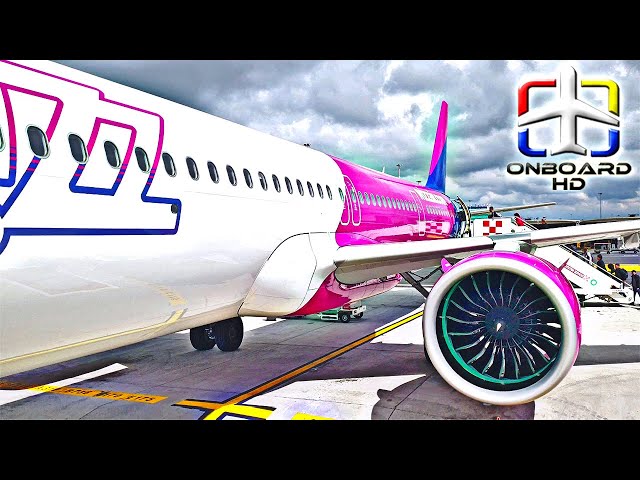 TRIP REPORT | WIZZAIR | A321 NEO | FIRST in YOUTUBE! | Rome - Budapest