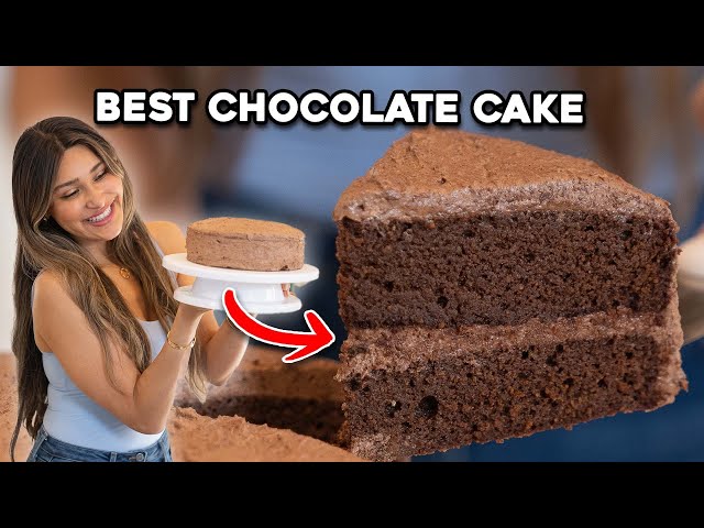 BEST MOIST CHOCOLATE CAKE WITHOUT THE CARBS!! Sugar Free + Keto